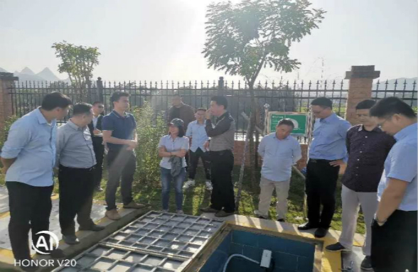 肇慶懷集縣組團到清遠陽山農污PPP項目考察學習